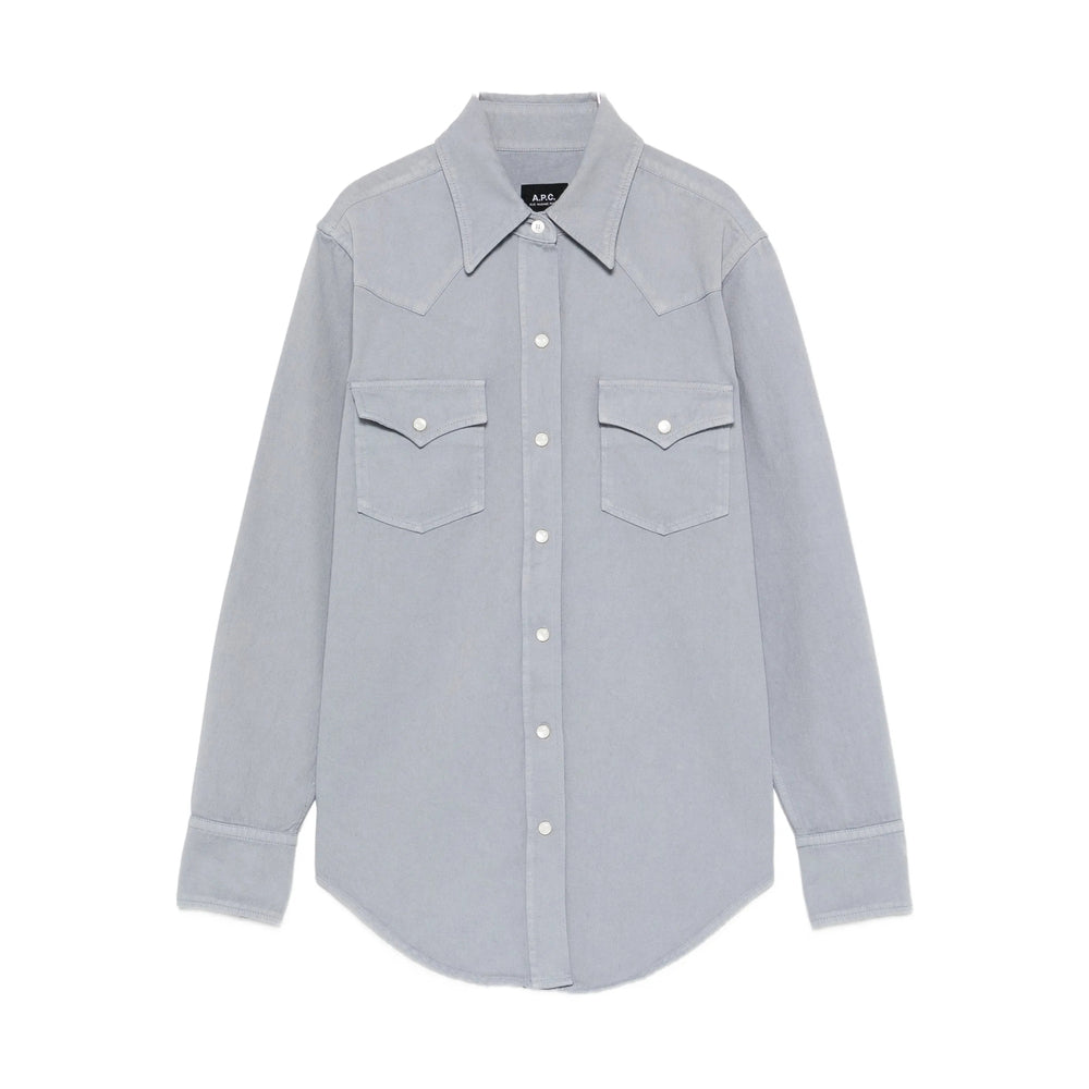 A.P.C. Camicie - Grigio | 53e4af86000810bc3a1c937d22e6ce1d27f2d93e