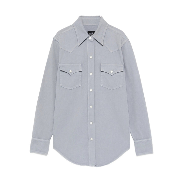 A.P.C. Camicie - Grigio | 53e4af86000810bc3a1c937d22e6ce1d27f2d93e