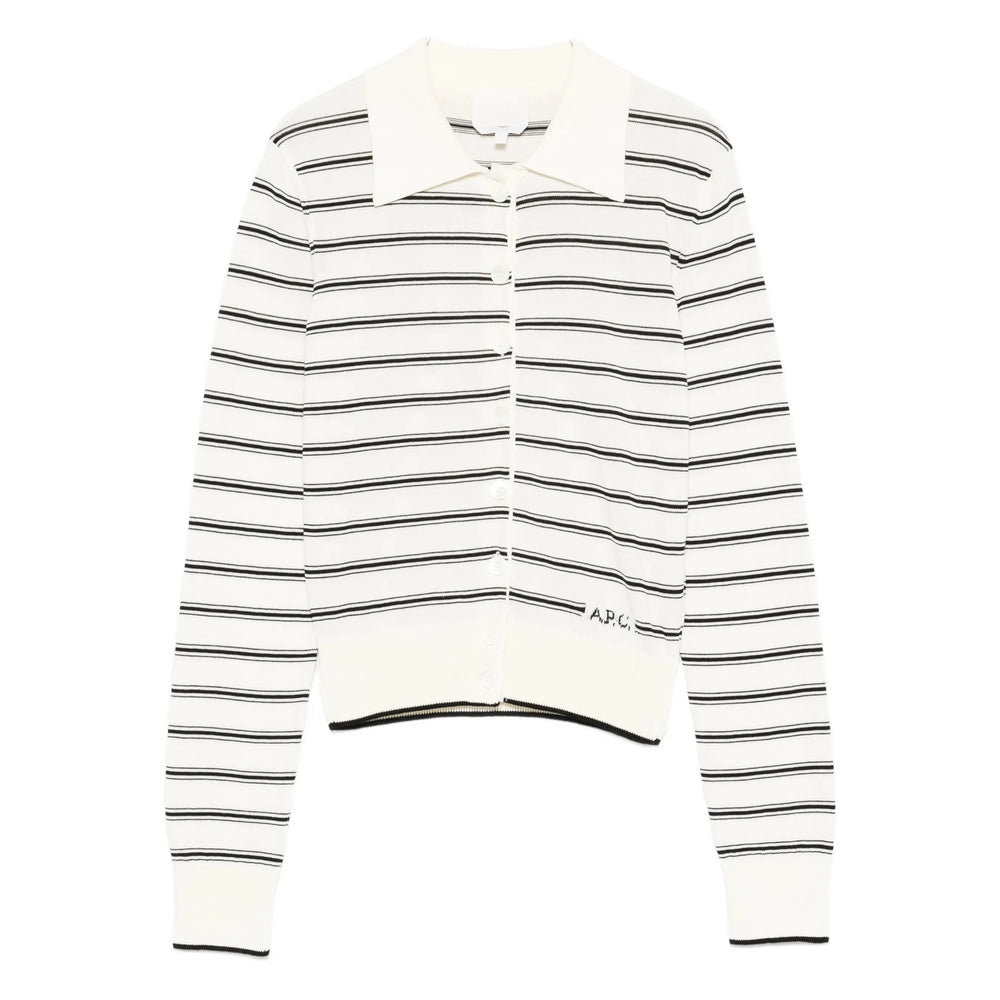 A.P.C. Maglioni - Bianco, Nero | dffd966f6127826a777e5ac429fb26770a64a4d5