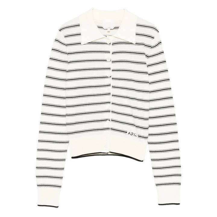 A.P.C. Maglioni - Bianco, Nero | dffd966f6127826a777e5ac429fb26770a64a4d5