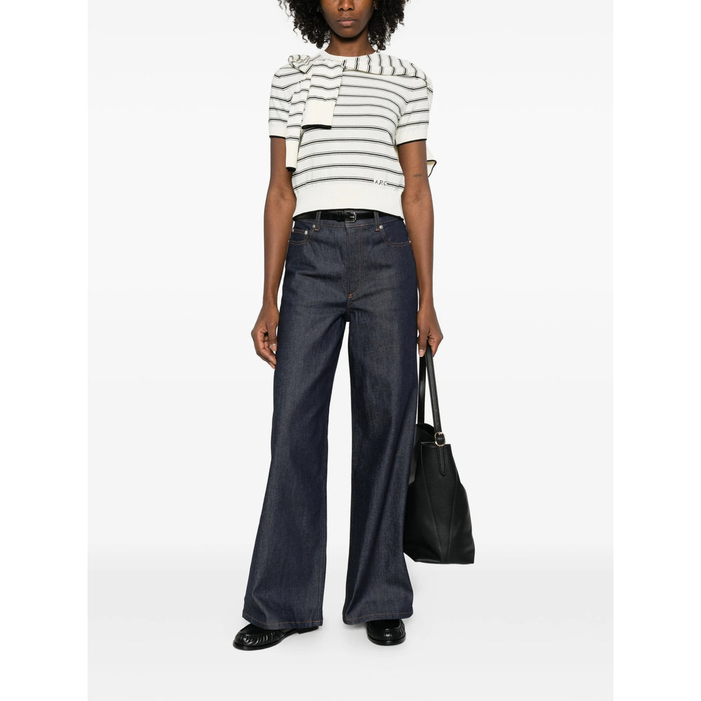 A.P.C. Maglioni - Bianco, Nero | eee3ff21773caf24122097ce98c14fa20fa342ea