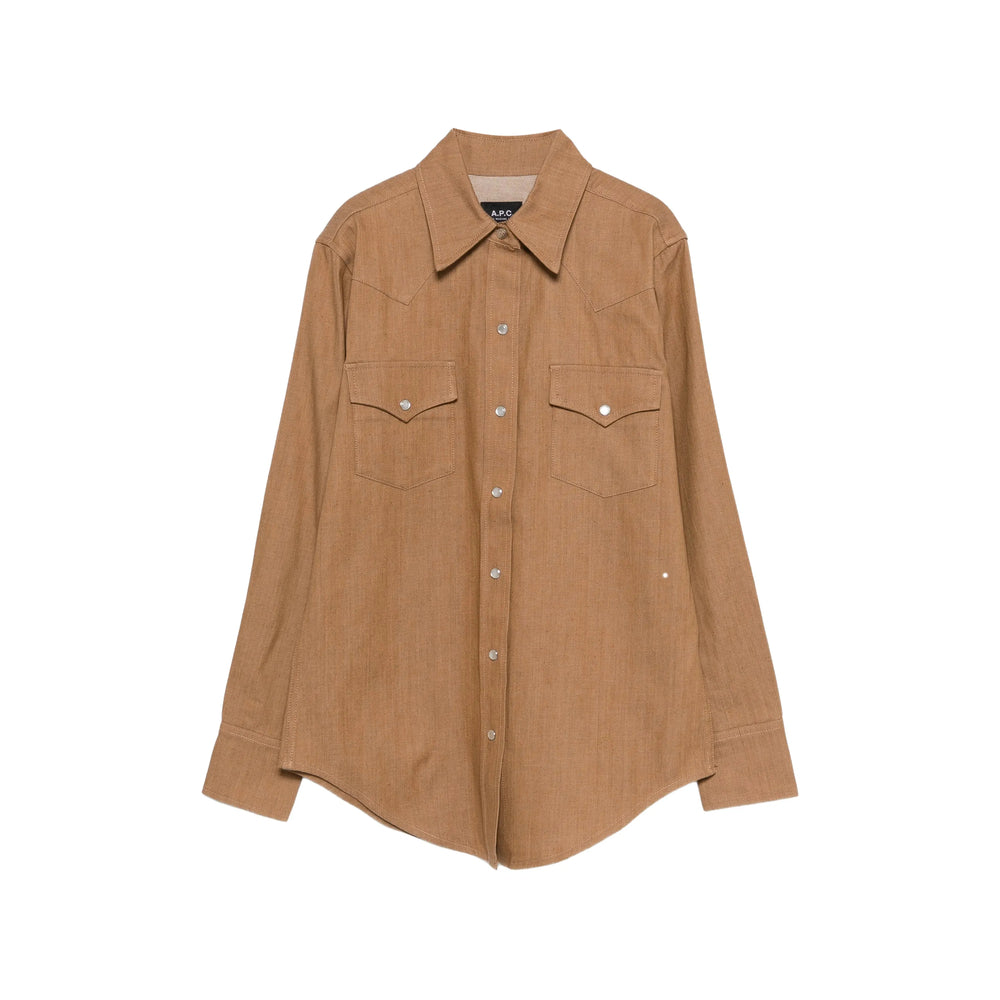 A.P.C. Camicie - Marrone | 126cc43d38918a6531ef7d2d8bc9d71d4b01c74f