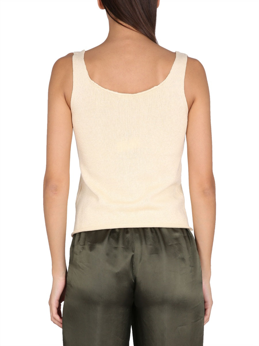 Aspesi Top - Bianco | Wanan Luxury