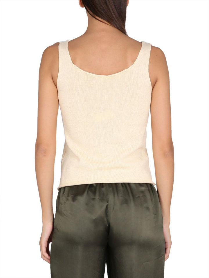 Aspesi Top - Bianco | Wanan Luxury