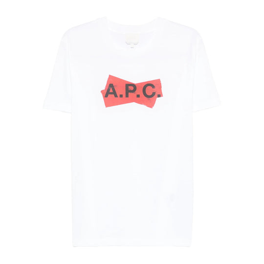 T Shirt Bianco, Rosso