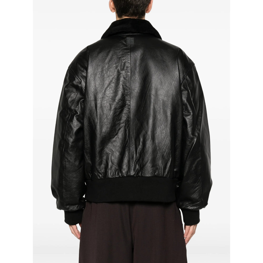 Calvin Klein Leather Outerwears - Nero | f0bce91d9f8f5f613a436ae9fea0ba6f10a69fe9