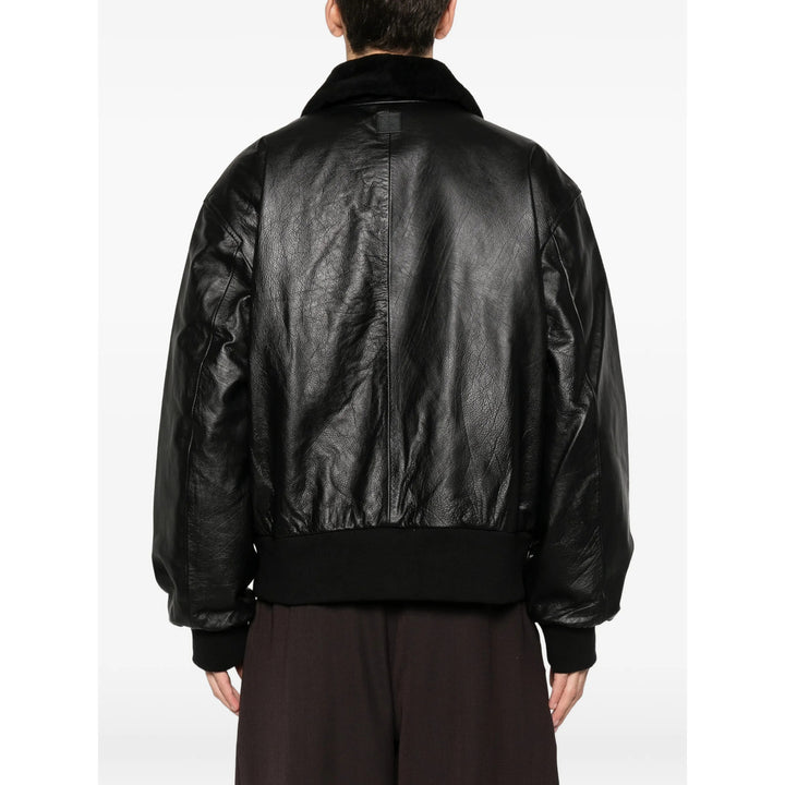 Calvin Klein Leather Outerwears - Nero | f0bce91d9f8f5f613a436ae9fea0ba6f10a69fe9