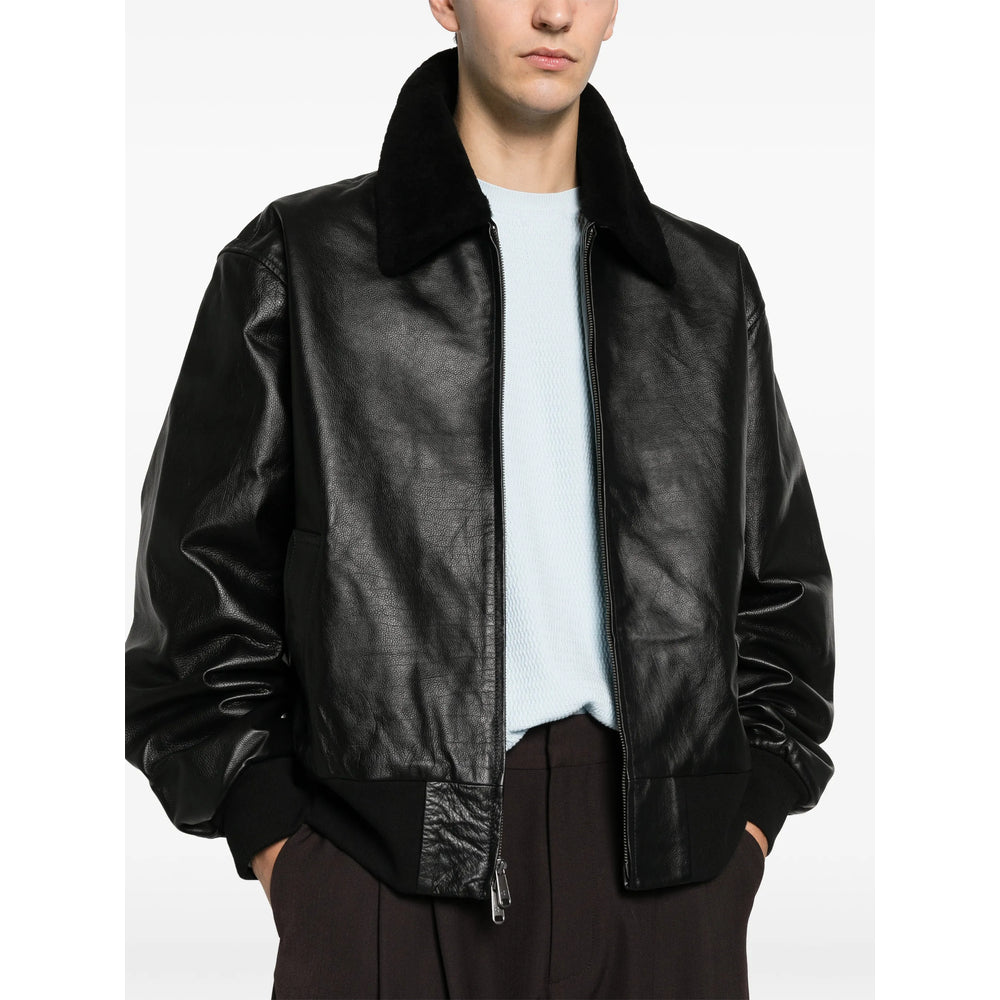 Calvin Klein Leather Outerwears - Nero | ca90f350e5bb761c6eb50991e2e1c6fd15505f94