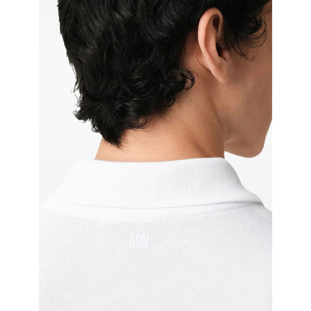 Ami Paris Maglioni - Bianco | 08035499d62db52df6d5df98fec377ab75369076
