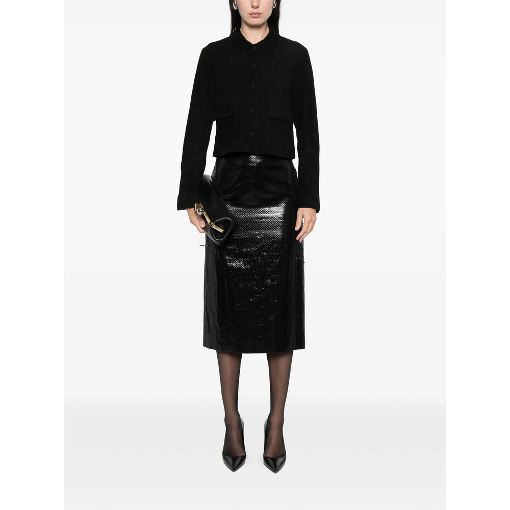 By Malene Birger Leather Outerwears - Nero | 90adad3bd0e57781e608f8b7506c712daf5279ab