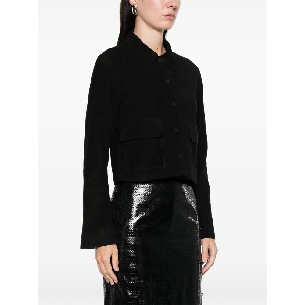 By Malene Birger Leather Outerwears - Nero | 9f502ffdcfde8dc232580e655bd5d49d24099e16