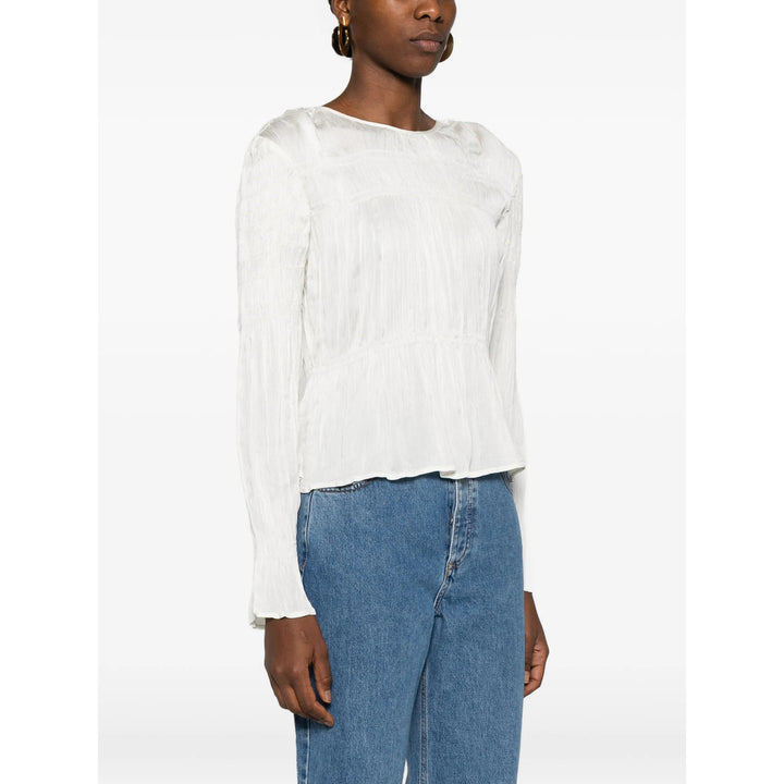 By Malene Birger Top - Bianco | 5318d2b4a0ae5f78136a279a336fbef1db2b35ae
