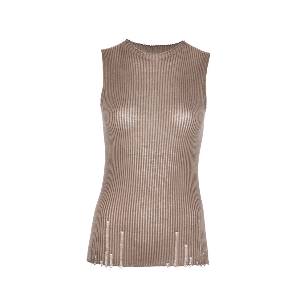 Uma Wang Top - Marrone | c82ee5d54d0d96108f14fbc2ddef5e4958c188b0