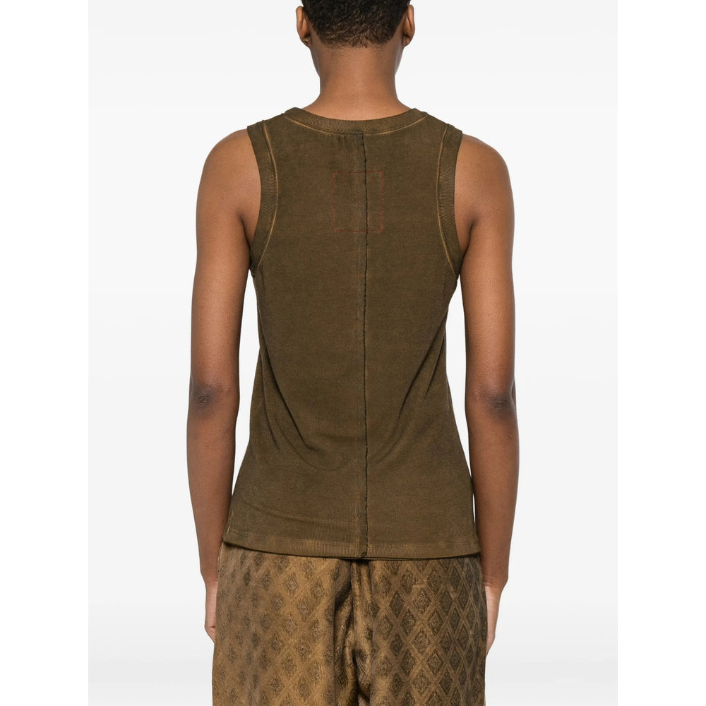 Uma Wang Top - Marrone | 31e39079e60721dbc297306a3cf1a28fd3525459