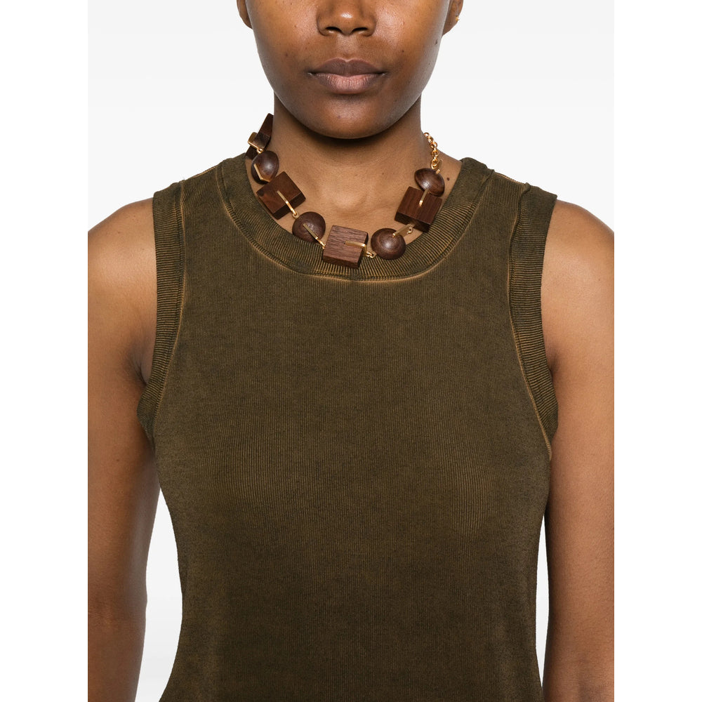 Uma Wang Top - Marrone | 9a4d38076e87f9d4edf0b4254653d15f6d3ac030