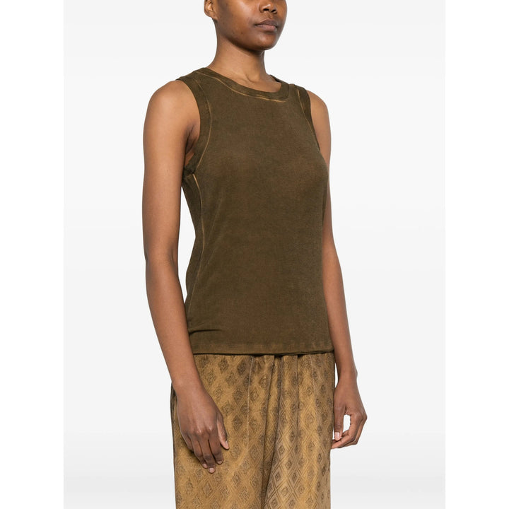 Uma Wang Top - Marrone | 3f817baf5b69a3e3a6ef71b291b5bd2fc1b6bf53