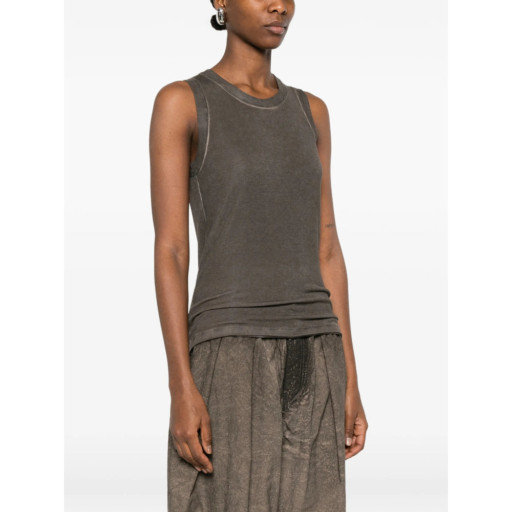 Uma Wang Top - Marrone | 743feea382ba99368dbb6d6cd6f835766162a6c8