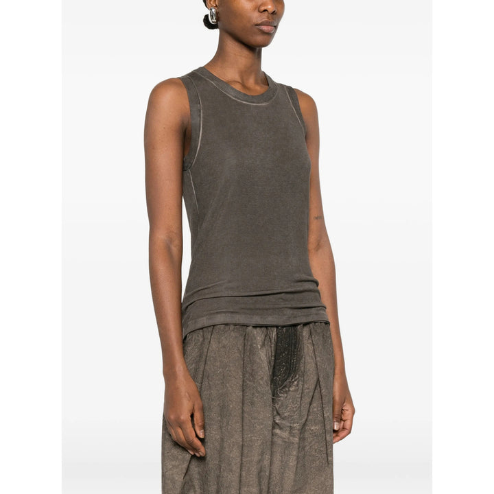 Uma Wang Top - Marrone | 743feea382ba99368dbb6d6cd6f835766162a6c8