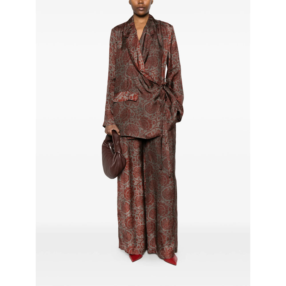 Uma Wang Pantaloni - Rosso, Grigio | a0c078ecb8a1c05dcf4cf583e2703bf81ec15ceb