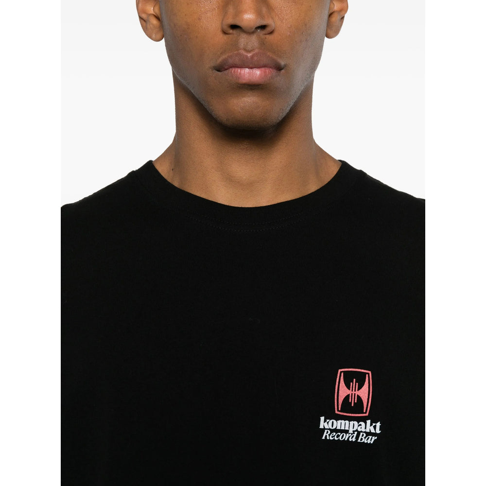 Kompakt Record Bar T Shirt - Nero | fd7bdf93627e3bb3f0b55db6323913dd10d796b8