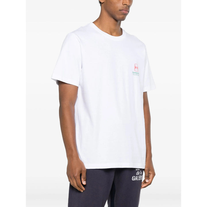 Kompakt Record Bar T Shirt - Bianco | de5fc56525111ffc7e24d54c7a3cceb899938228