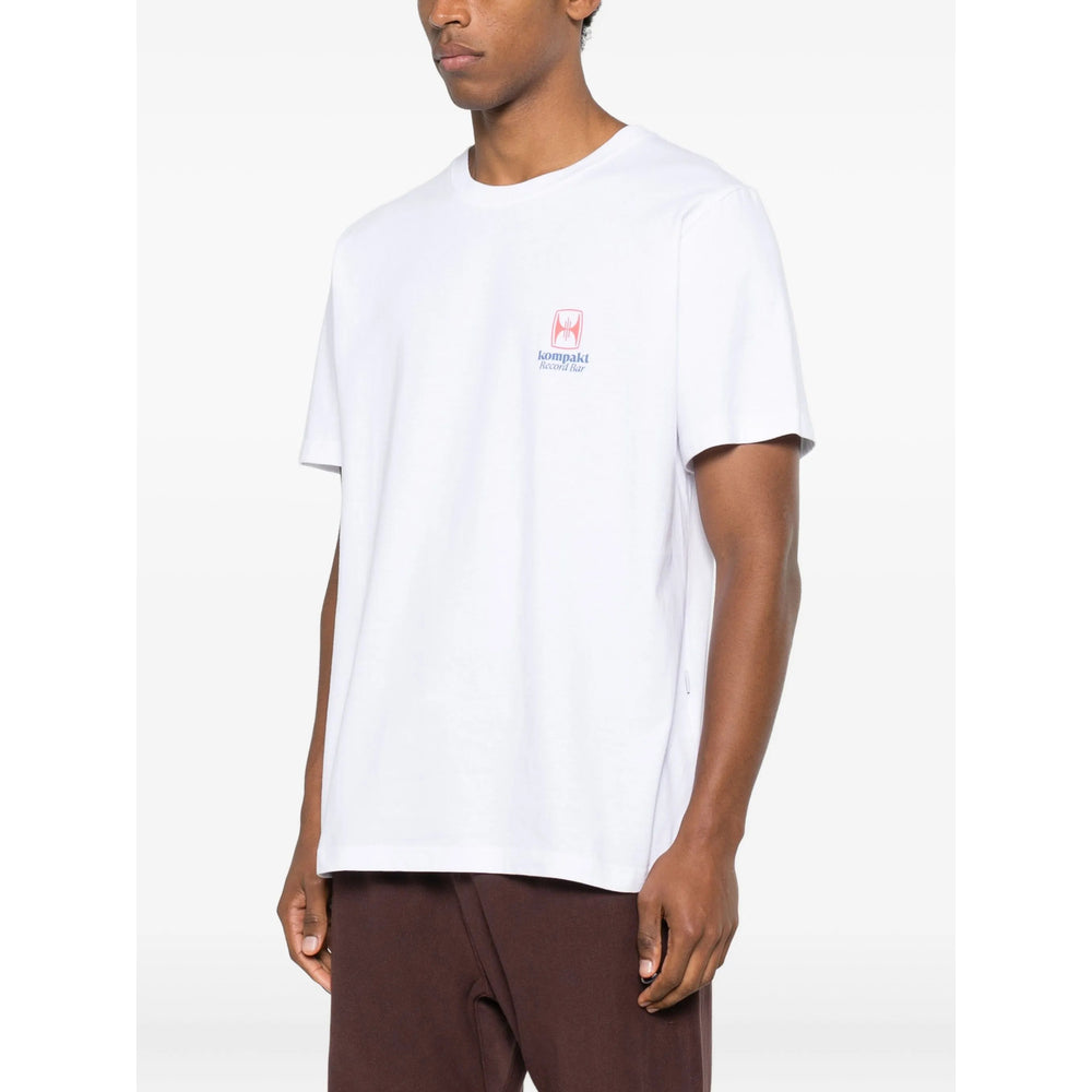 Kompakt Record Bar T Shirt - Bianco | c2f81d252437ac499624343da00fa94b8bf12769