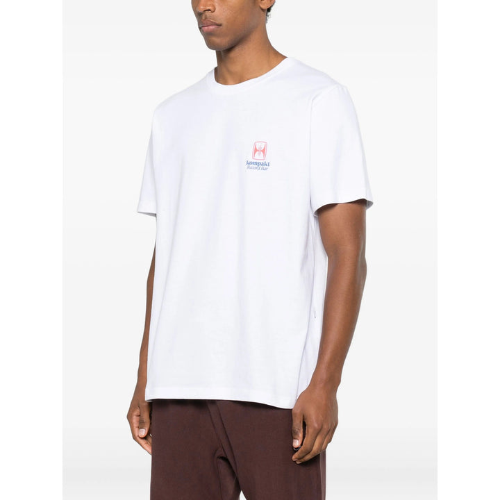 Kompakt Record Bar T Shirt - Bianco | c2f81d252437ac499624343da00fa94b8bf12769
