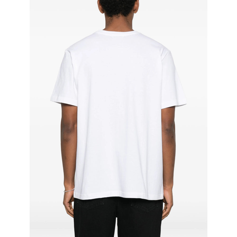 Kompakt Record Bar T Shirt - Bianco | b69126e69aaf3b71b9ff47d62b1a7c57bc4c116e