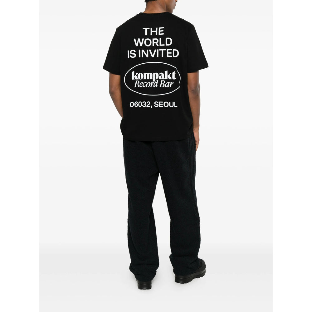 Kompakt Record Bar T Shirt - Nero | 2681c022b348f90d468fe9d31c99a7c94590a1c9
