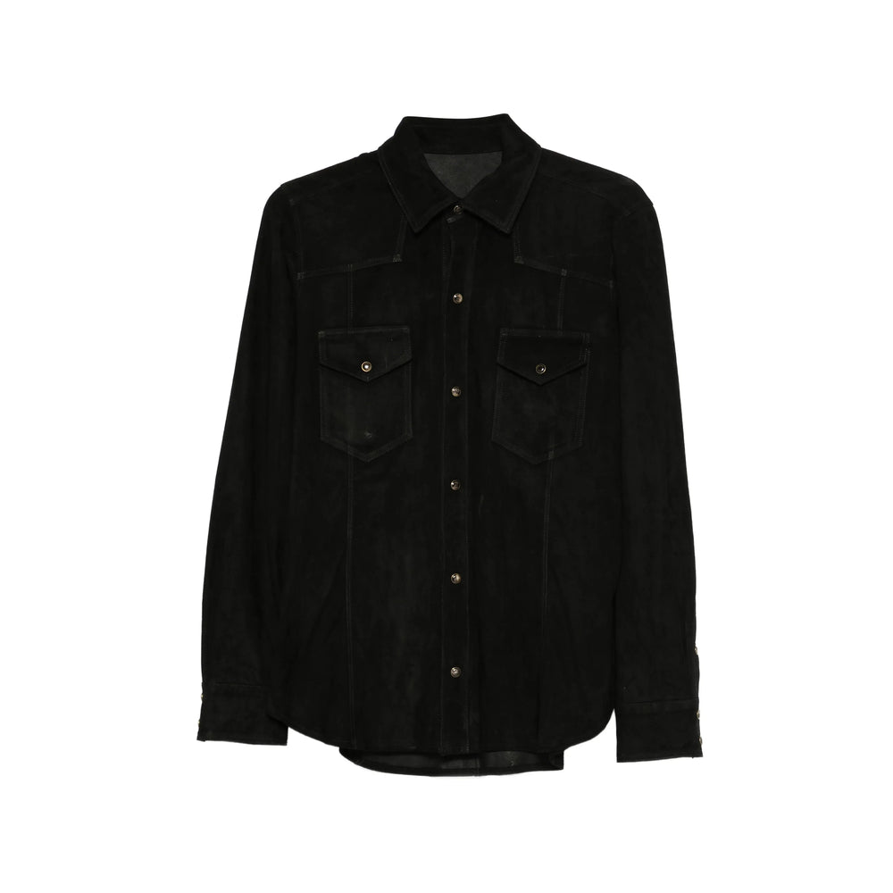 Rifugio Leather Shirts - Nero | e2596864bd03583b9edb5d24d5be75b1b36064fe