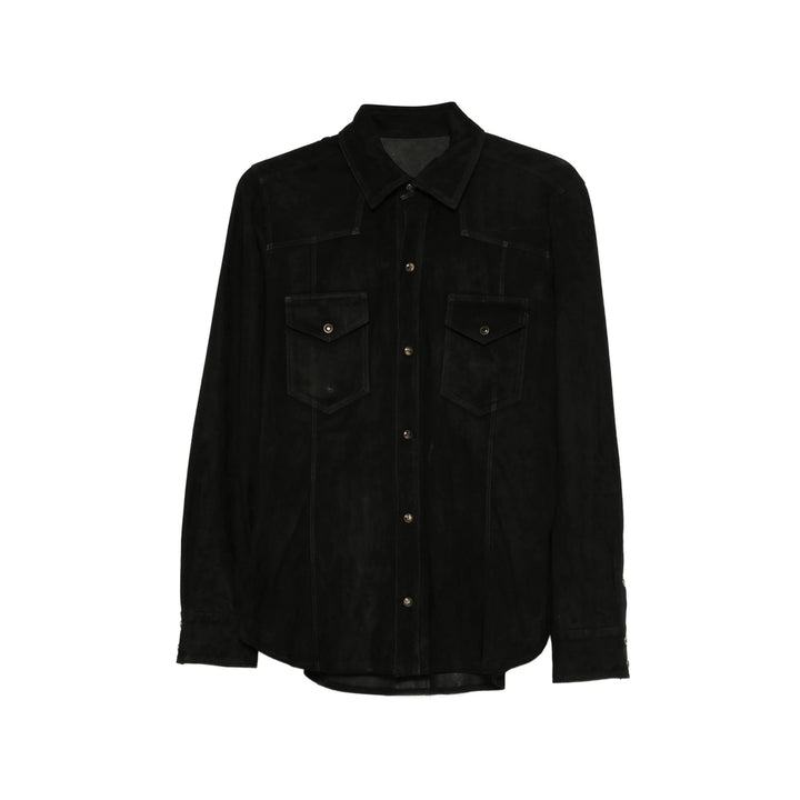 Rifugio Leather Shirts - Nero | e2596864bd03583b9edb5d24d5be75b1b36064fe