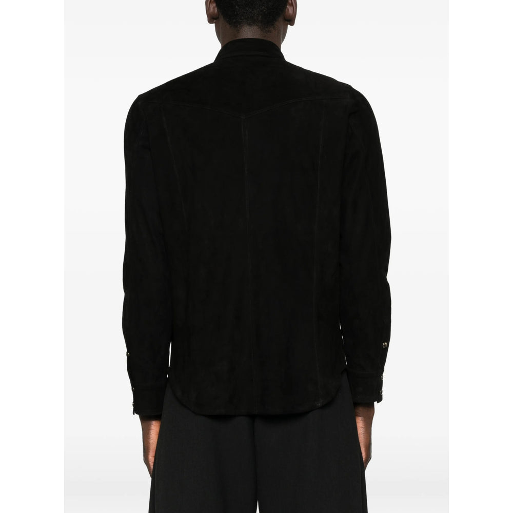 Rifugio Leather Shirts - Nero | ac3abae8dd33369419e5027840c452d9fa19c744