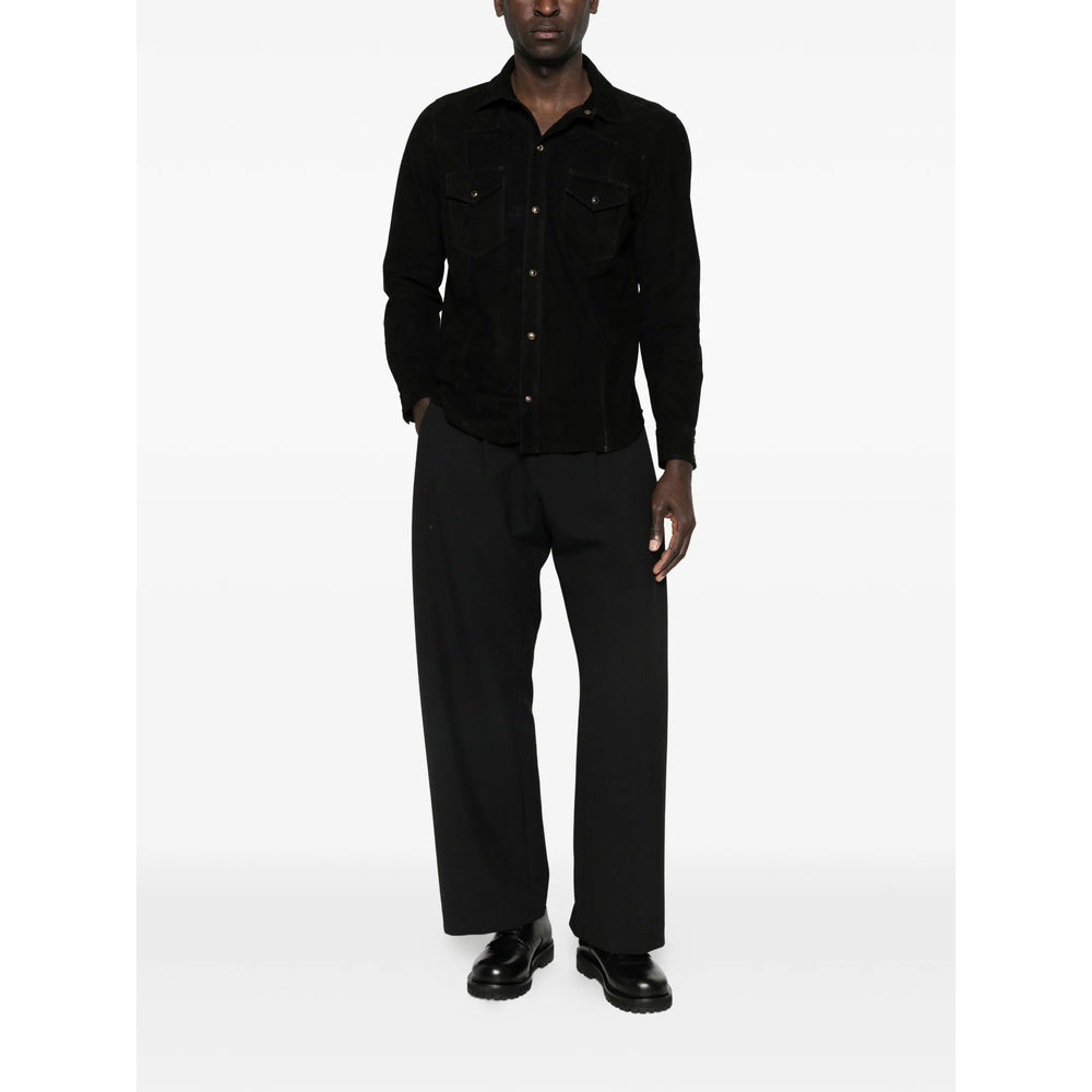Rifugio Leather Shirts - Nero | 00c789e9cda66b018d39bbbaaaf76fc6ceba9c68