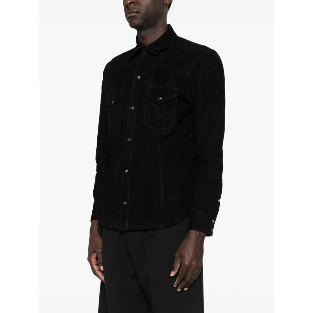 Rifugio Leather Shirts - Nero | f10a5ea450f0c986d813fabb5d099c7590c0a2dd