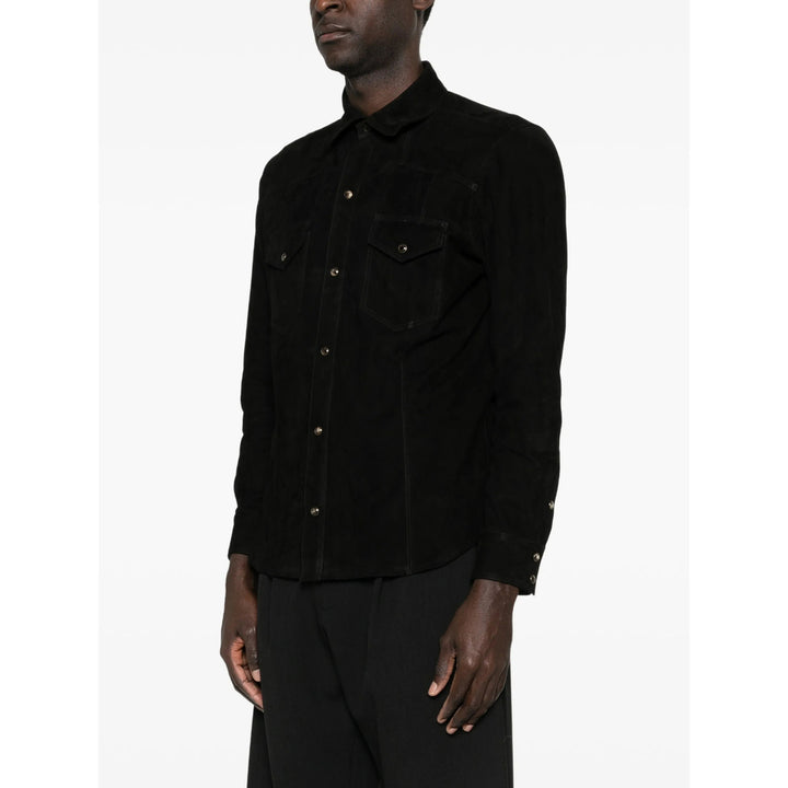 Rifugio Leather Shirts - Nero | f10a5ea450f0c986d813fabb5d099c7590c0a2dd