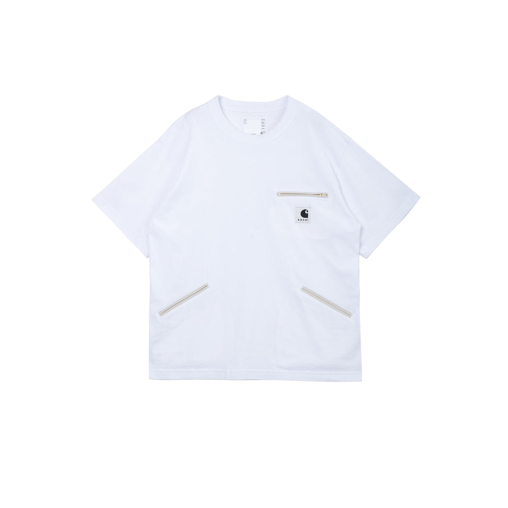 Sacai X Carhartt T Shirt -  | 65b5cc7de88f00b1b687c5ebc9b56012e95f909e