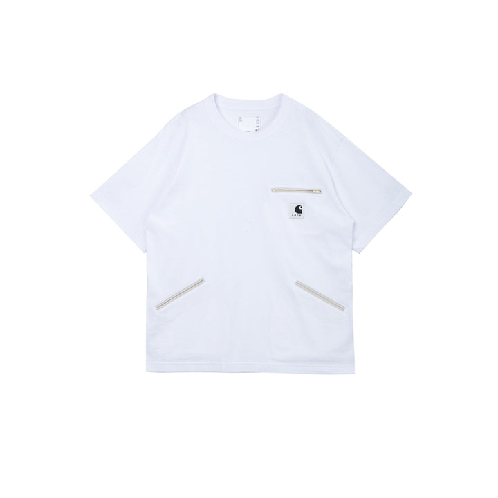 Sacai X Carhartt T Shirt -  | 65b5cc7de88f00b1b687c5ebc9b56012e95f909e
