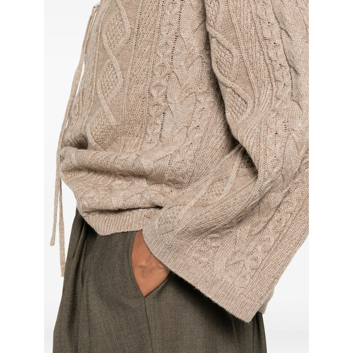 Viktoria Chan Maglioni - Marrone | 1c753d39deeba5f00c166ae7728cef6603ec7b2e