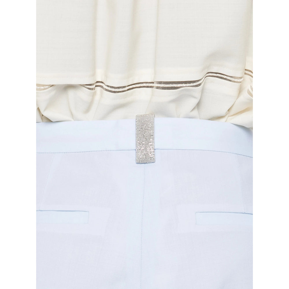 Fabiana Filippi Pantaloni - Blu | 4993bdb10b881cb8da6226bdf10ba35640e753f5