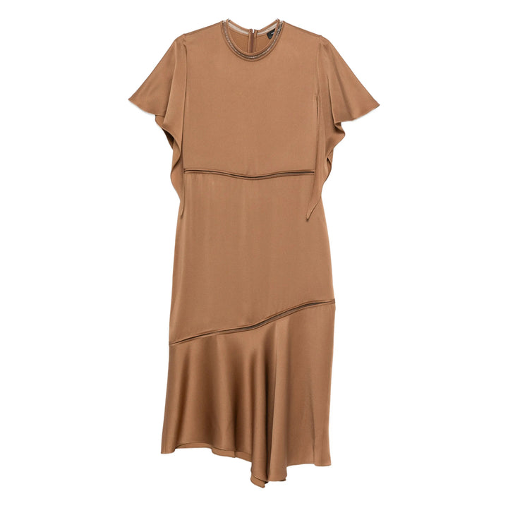 Fabiana Filippi Abiti - Marrone | 0ba16aa3a7c985b278ae98fedbdf2e638fb01d3d