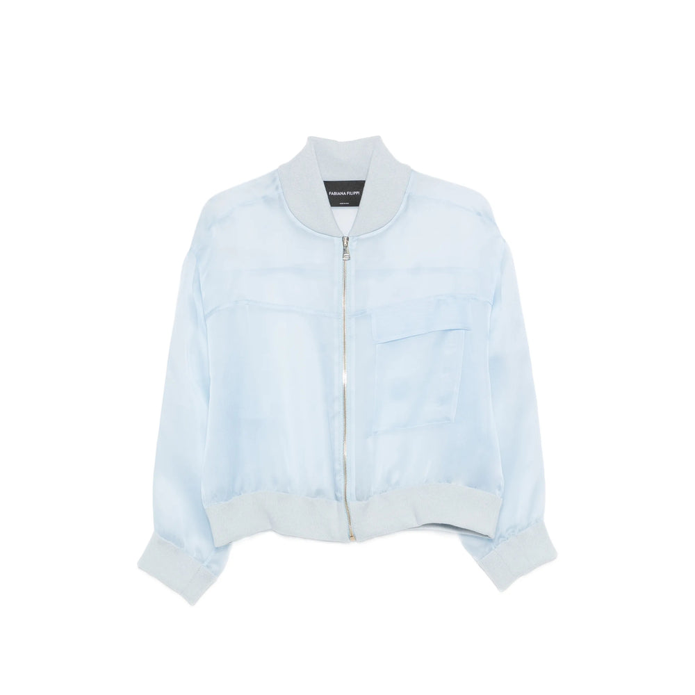 Fabiana Filippi Outerwears - Blu, Grigio | 5c5865df90a64a573165e741ecb5b0a1b7e3f0d1