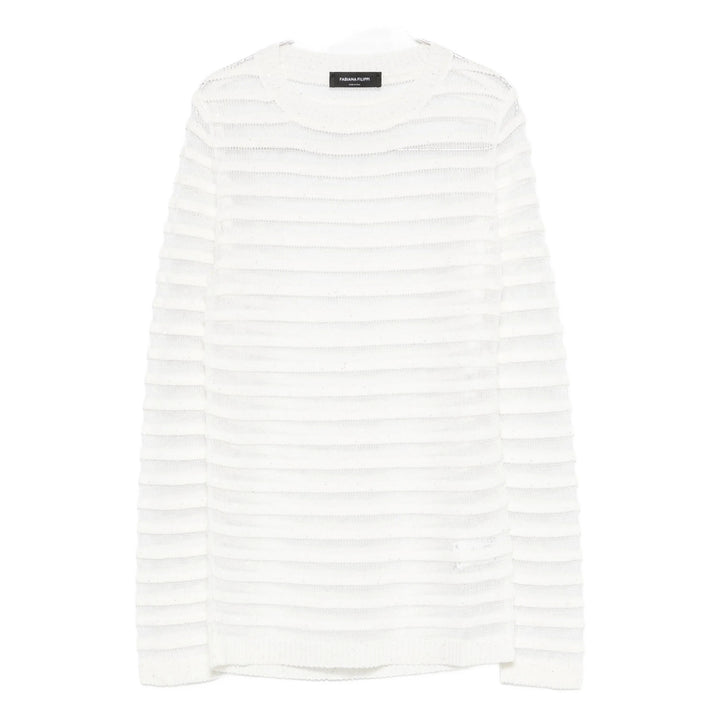Fabiana Filippi Maglioni - Bianco | 46b3e155b2fbc2c7a3c0a5eac23e9e899c3f689a