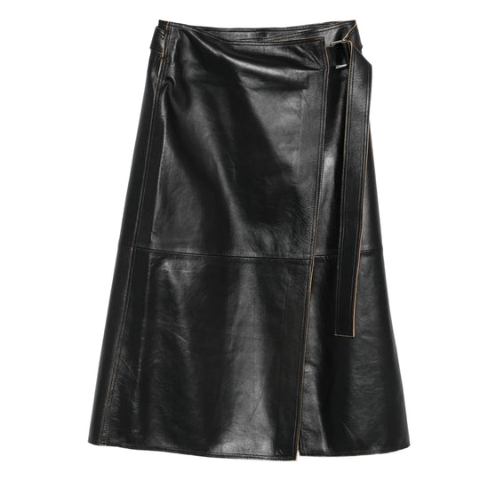Leather Skirts Nero