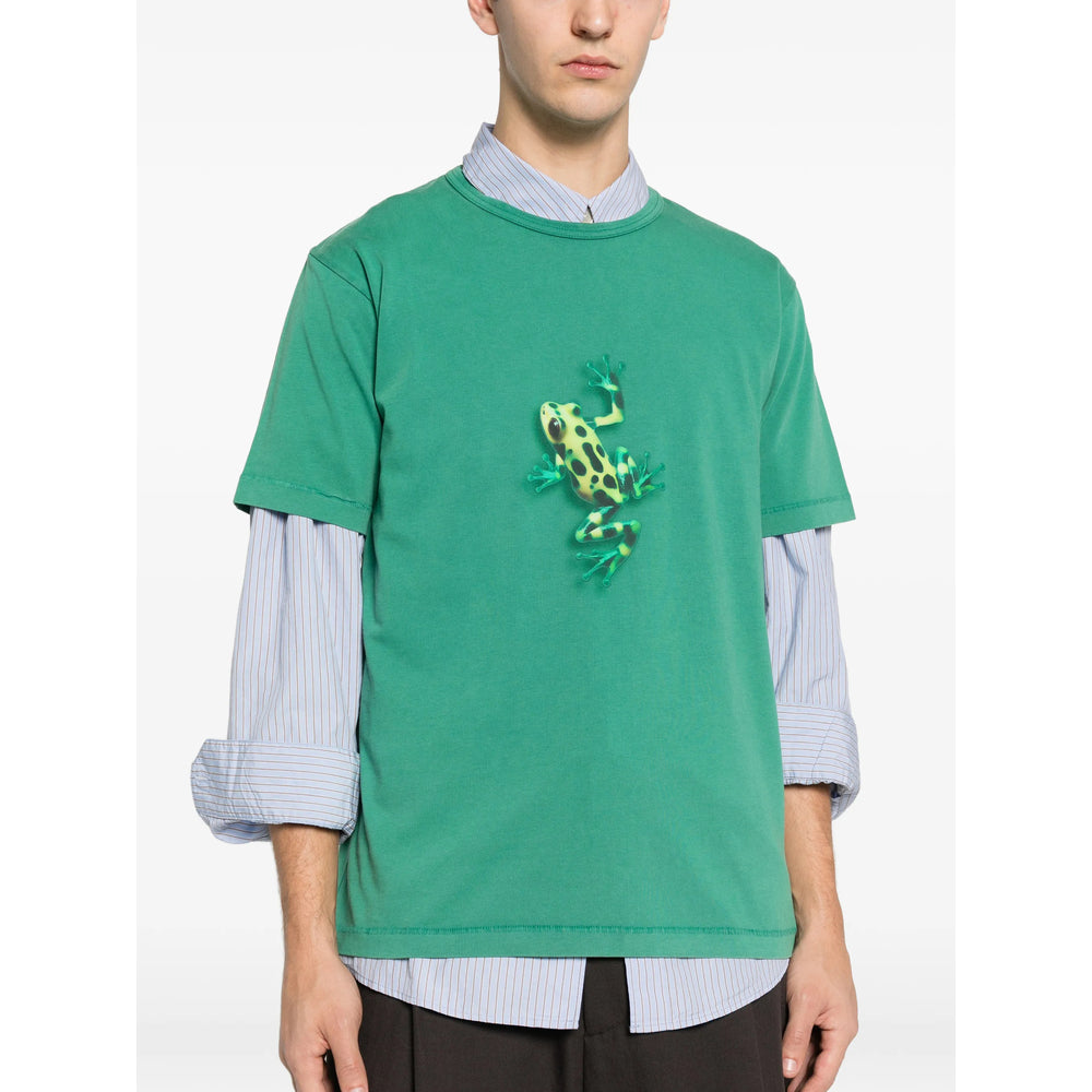 Jw Anderson T Shirt - Verde | 0a4d3d21c25f6c407091af0740046653bb8766ab
