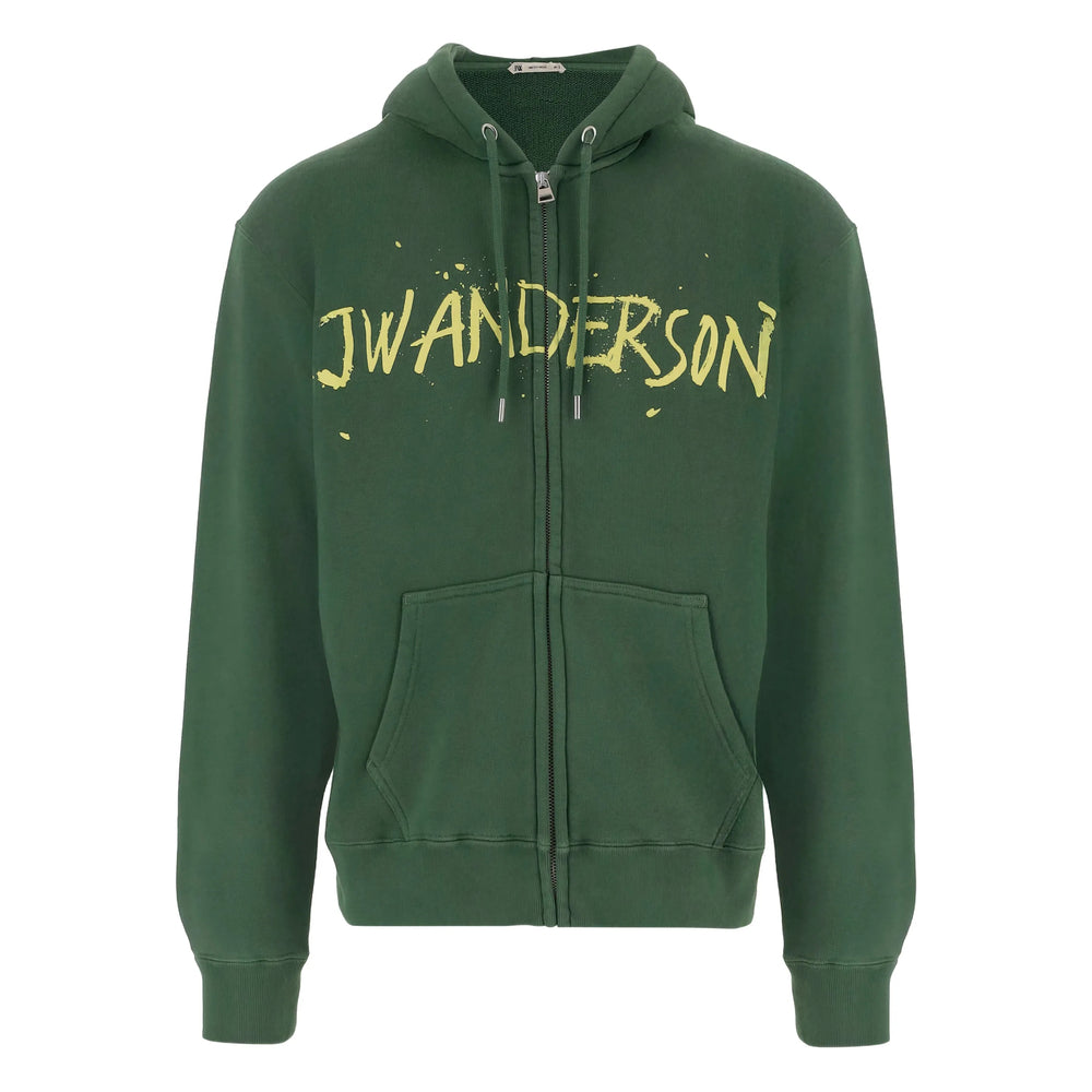 Jw Anderson Felpe - Verde | 424b4ff3fd54325e180a8d34c0ab68e4c3cf2fc3