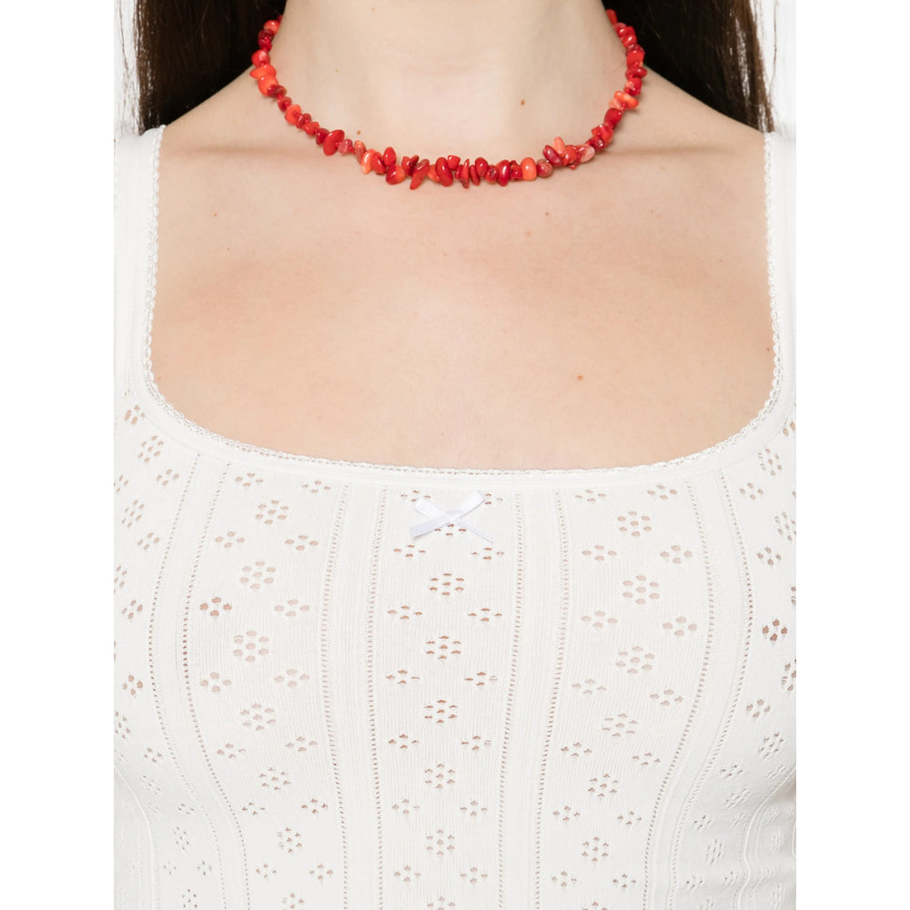 Jw Anderson Top - Bianco | ee961518984ce7f21554e03a743391c7c97440ae