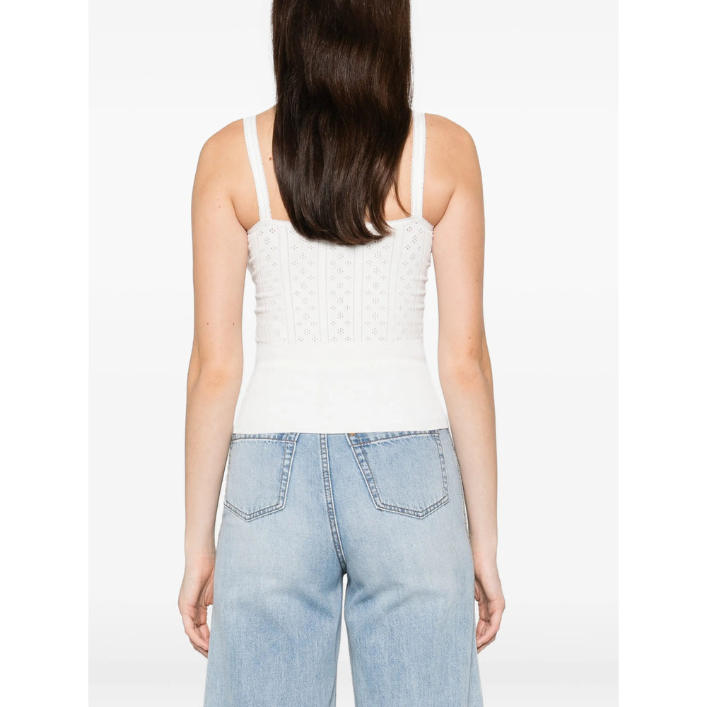 Jw Anderson Top - Bianco | 8cfdc21b11c38d965d2460581cc5cc0a3630de00