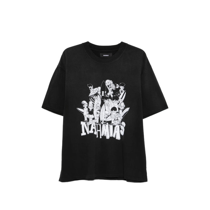 Nahmias T Shirt - Nero, Bianco | c09fa31d2a24eeb0903089556c6b5dabe0bffbb5