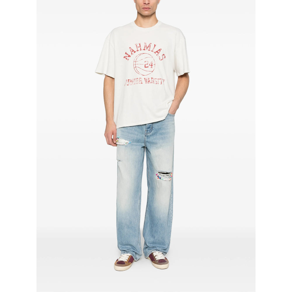 Nahmias T Shirt - Neutri, Rosso | 385df3e56306750575fac52672eebf294ce7eeac