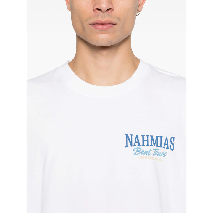 Nahmias T Shirt - Bianco | 4ab620b368bfc6d7b9c0c7eae8ebe846ba885f2e